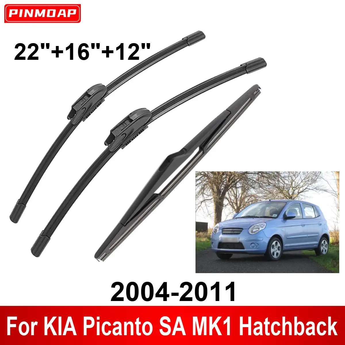 Limpiaparabrisas pinmoap para KIA Picanto