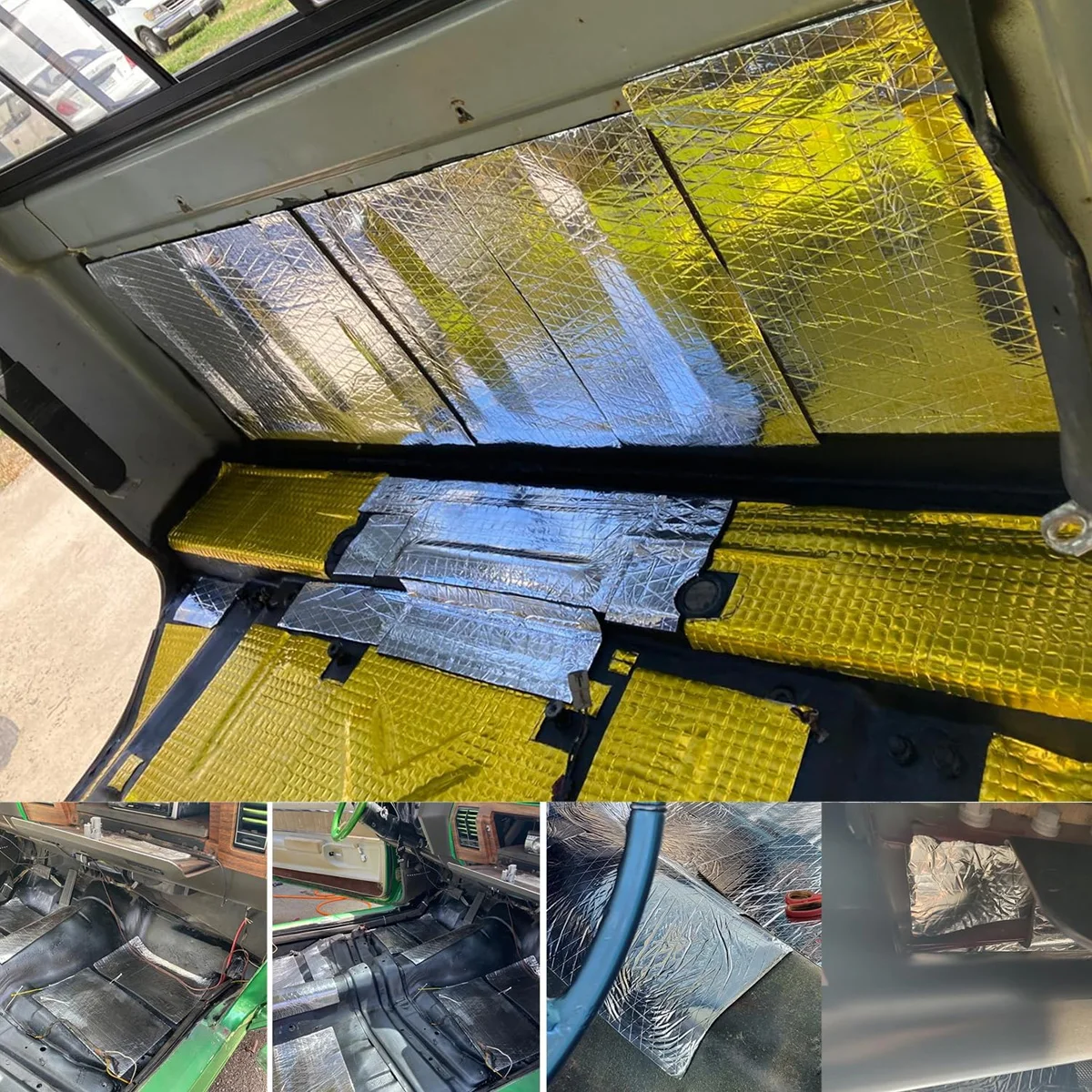 Instalación del aislamiento térmico