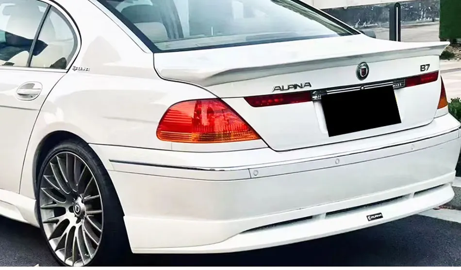 Alerón BMW Serie 7 E66 vista lateral