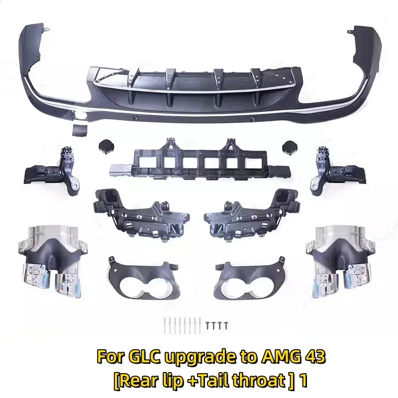 Kit de garganta trasera Quad AMG para Mercedes-Benz GLC