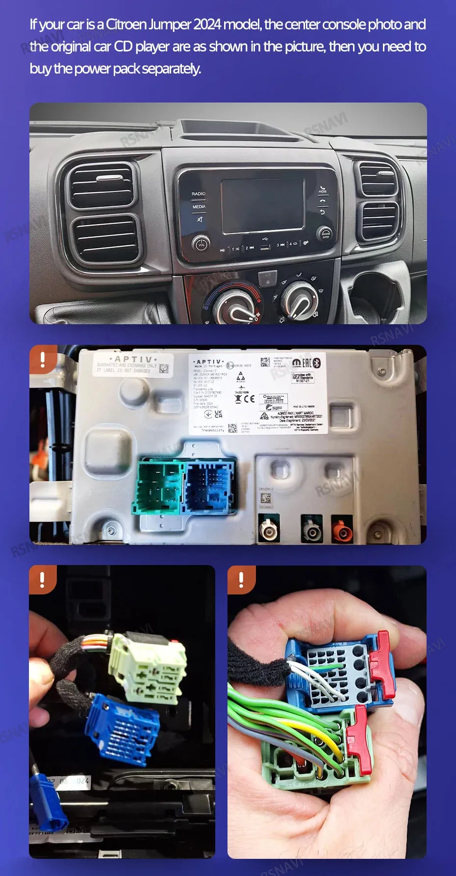 Pantalla táctil Android autoradio