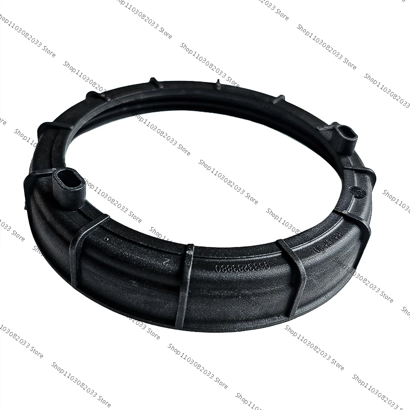 Detalle del sello de bloqueo y anillo de cubierta