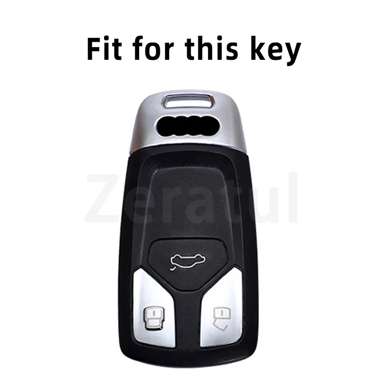 Funda TPU suave para mando Audi vista frontal