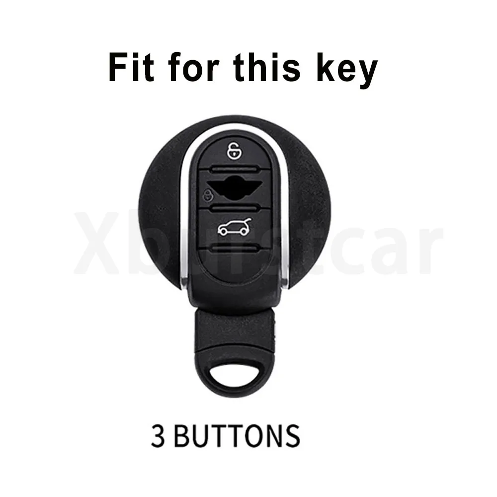 Funda TPU con borde dorado para BMW Mini