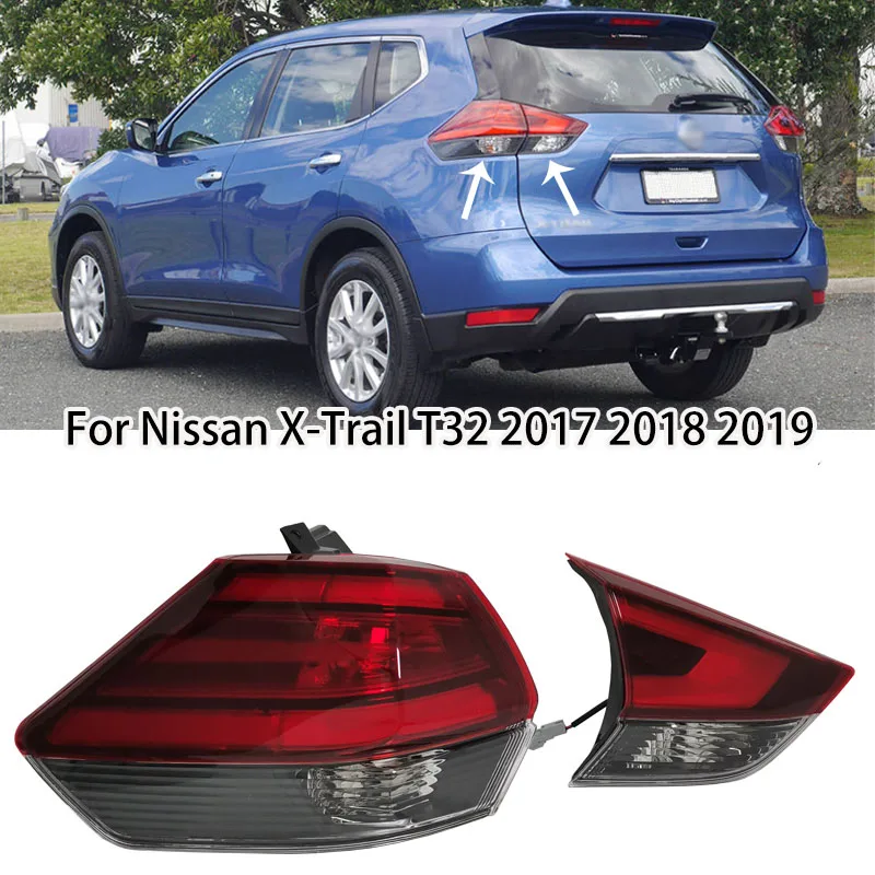 Luz trasera izquierda y derecha para parachoques Nissan X-Trail T32