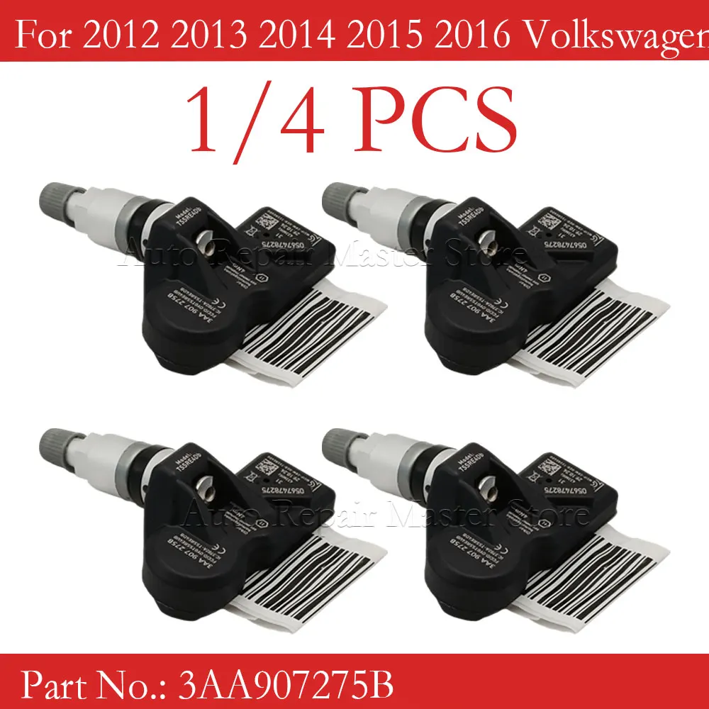 Sensor TPMS 433MHz para Volkswagen