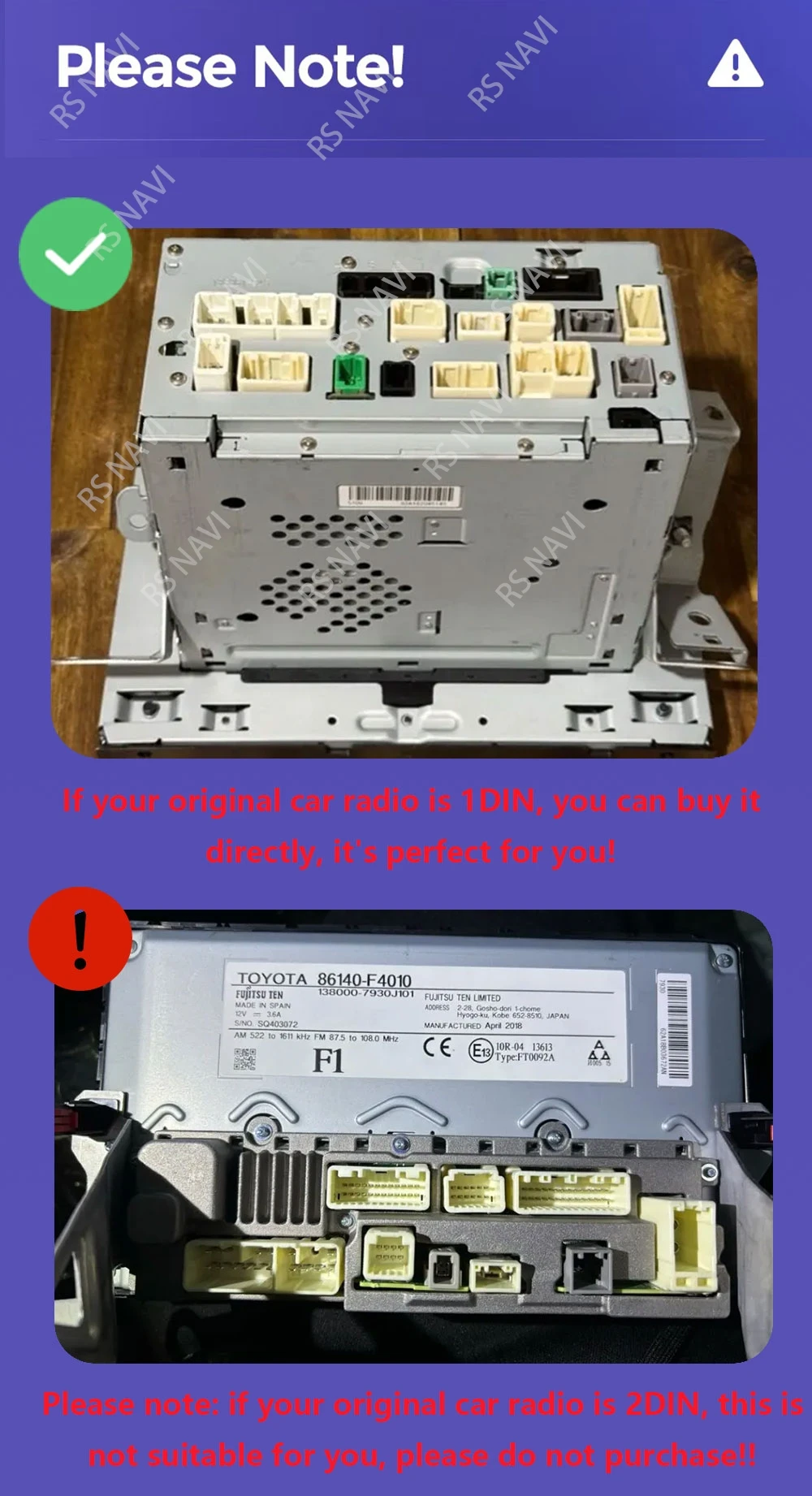 Autoradio RSNAVI Android 15 para Toyota C-HR