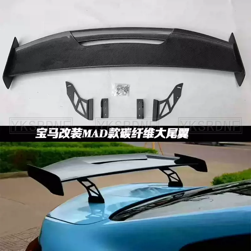 Alerón trasero MAD ABS textura de madera para BMW