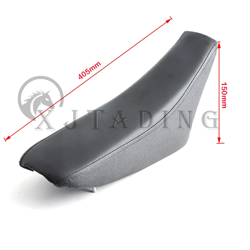 Cojín de asiento racing negro para pit bike KT M 50