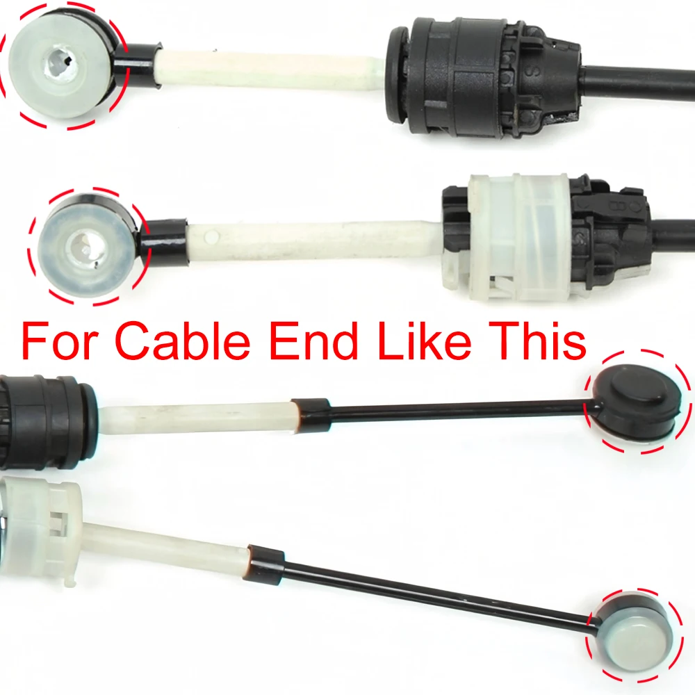 Buje de conexión instalado en cable de cambio