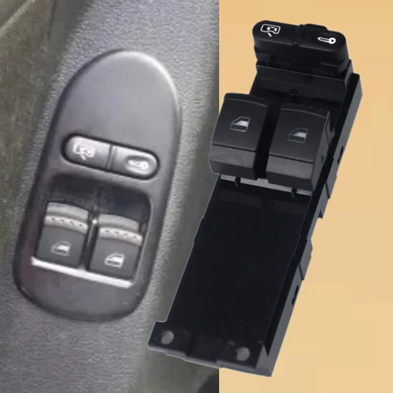 Interruptor de ventanilla eléctrica para Skoda y VW