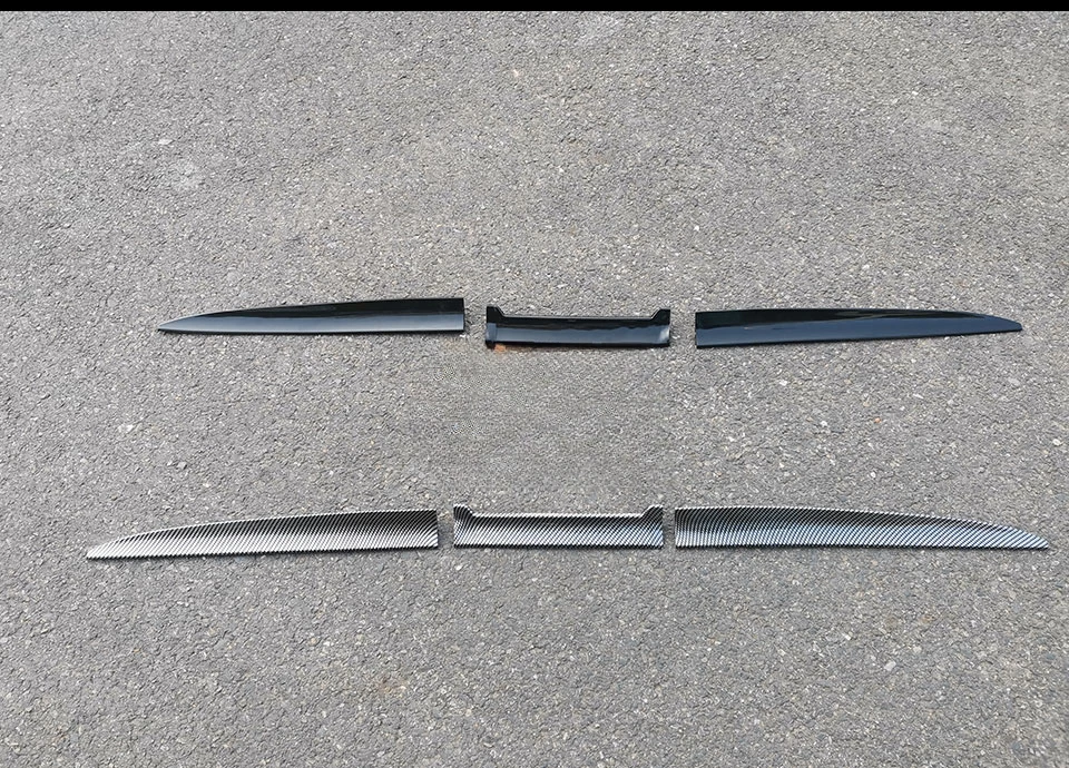 Alerón trasero PVC para BMW Serie 7 E65 vista frontal