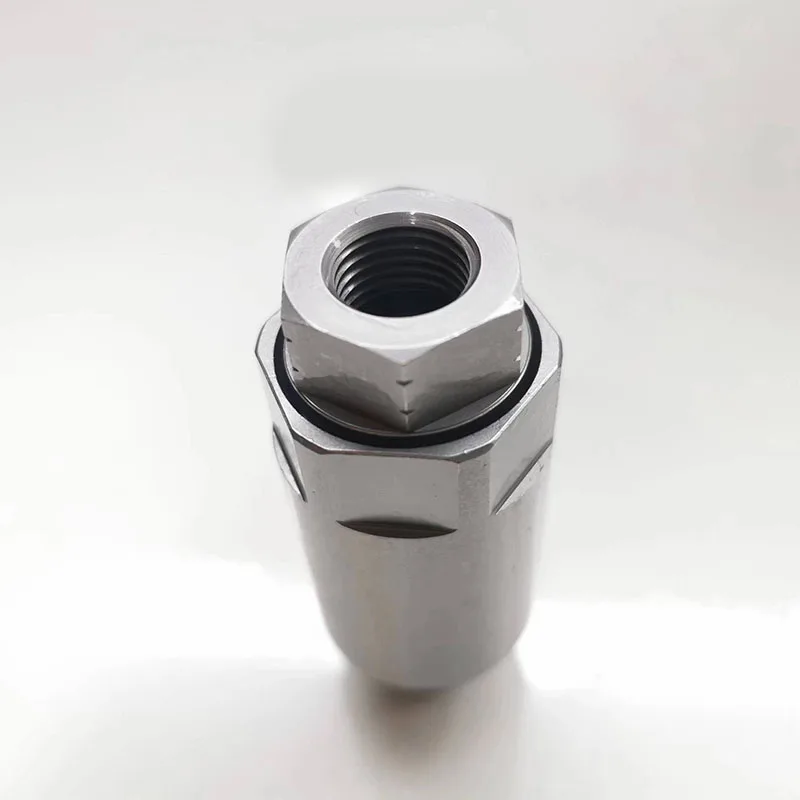 Válvula de riel para bomba common rail, vista lateral