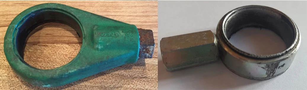 Buje pivotante de plástico para cable de cambios