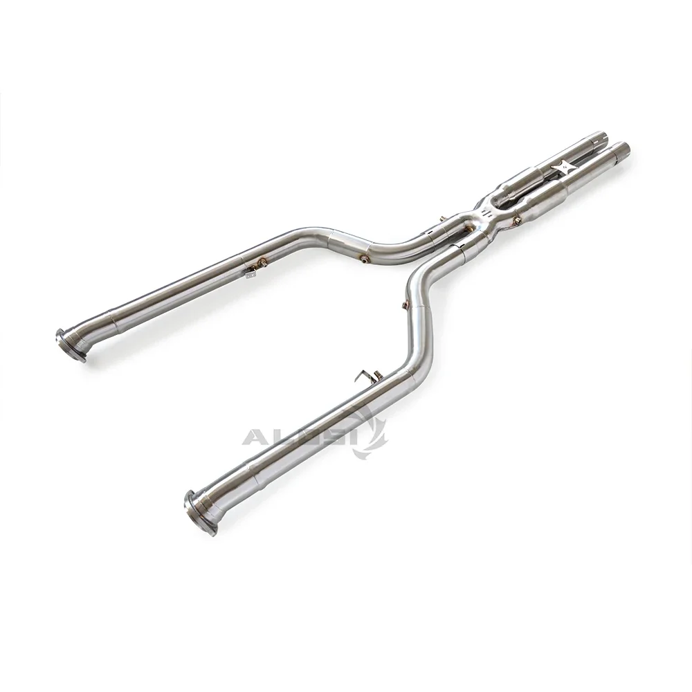 Componentes de escape de acero inoxidable para BMW XM