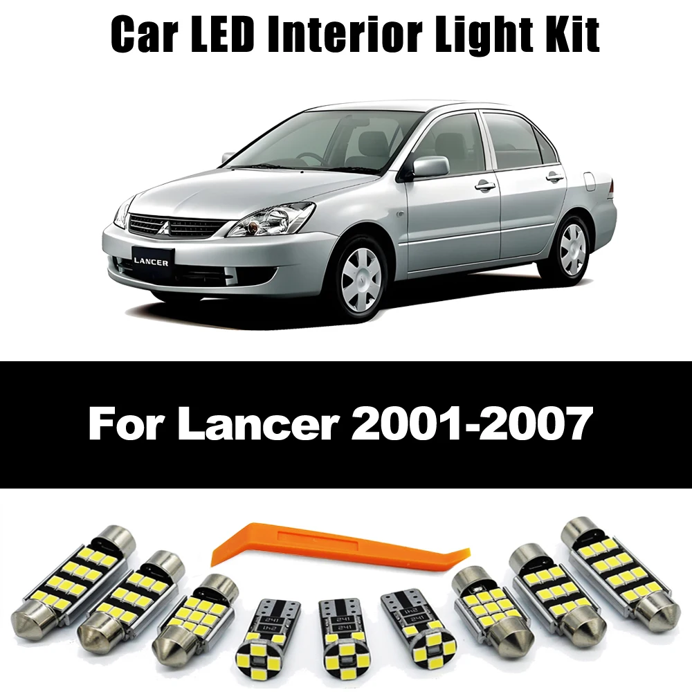Kit completo de luces LED interiores para Mitsubishi Lancer