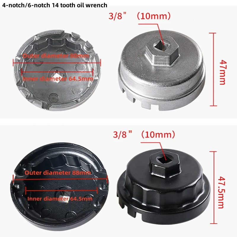 Llave de filtro de aceite para Toyota y Lexus