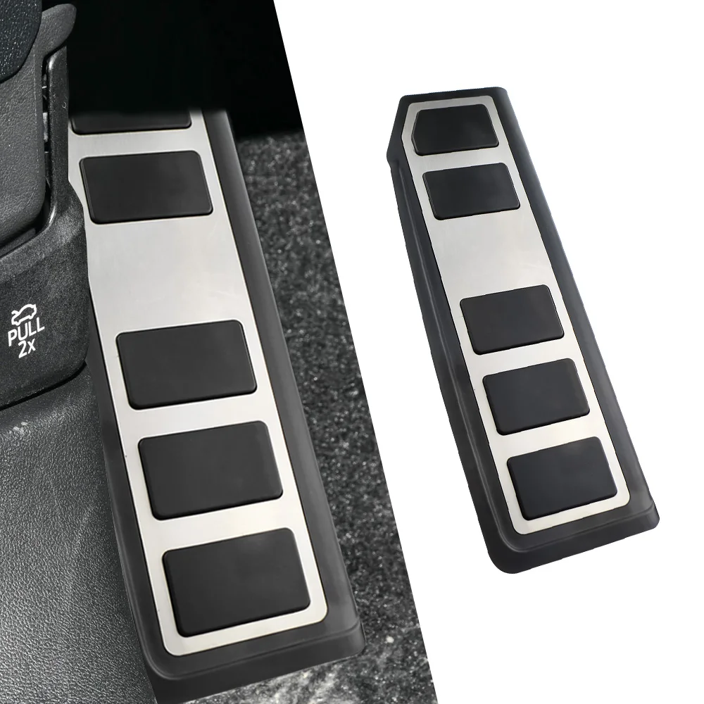 Cubiertas de pedales en acero inoxidable para Ford Focus