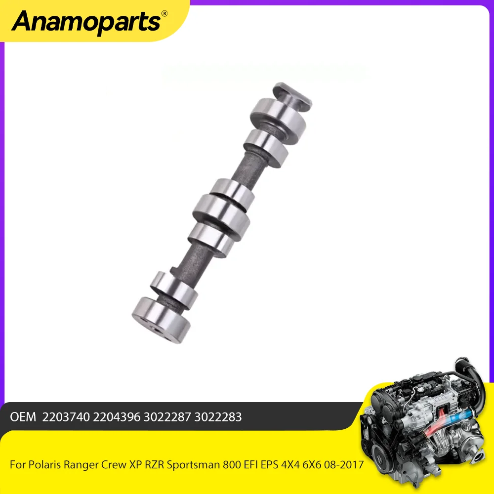 Conjunto de árbol de levas Polaris - vista frontal