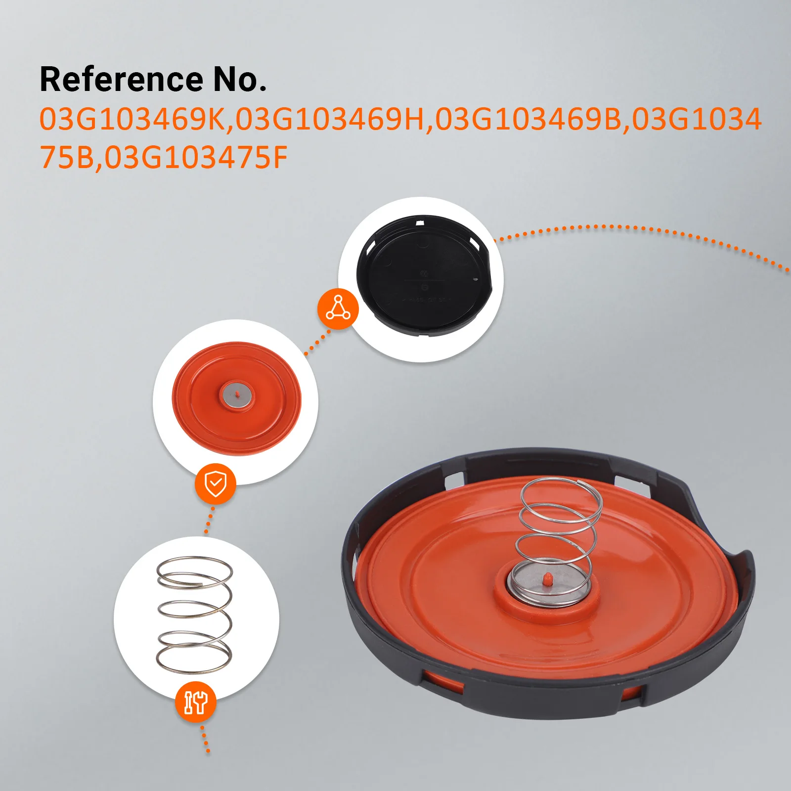 Conjunto del kit de reparación para motor