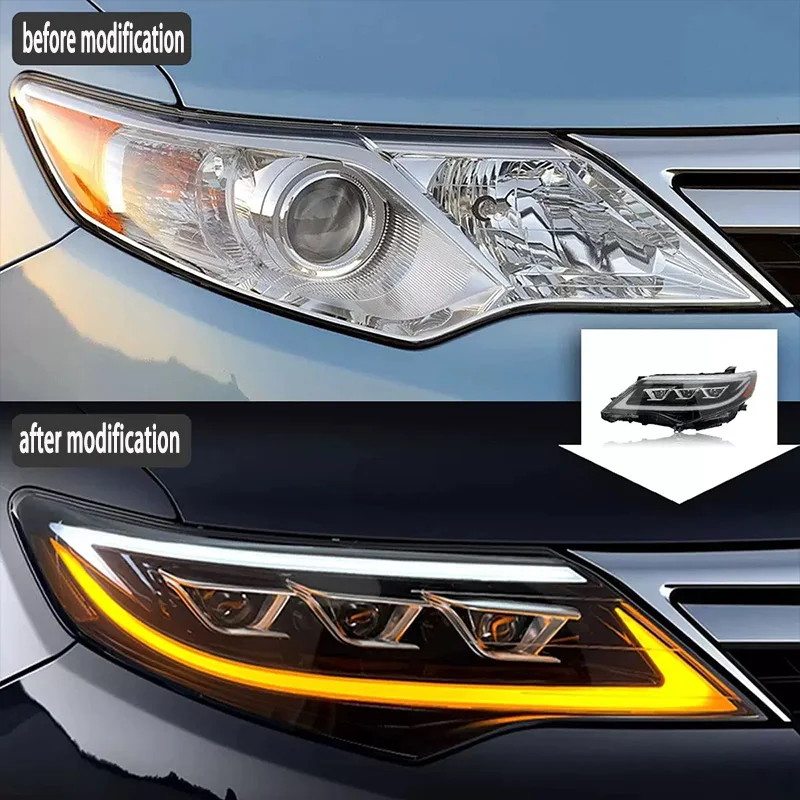 Faros LED luz diurna encendida