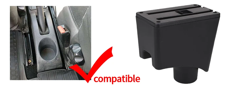 Armrest acolchado en habitáculo