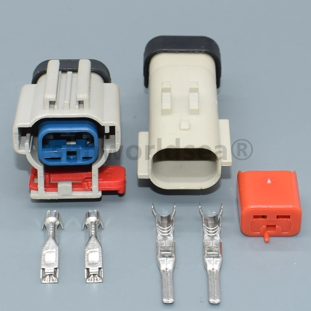 Conector de faro impermeable 2 pines