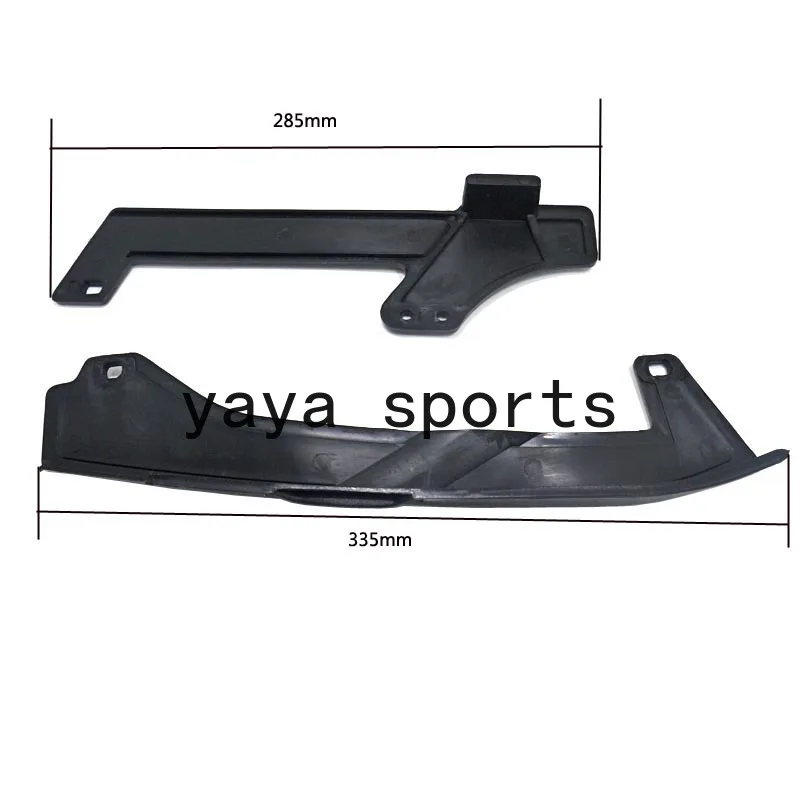 Protector de cadena Yamaha PW80 en vista frontal