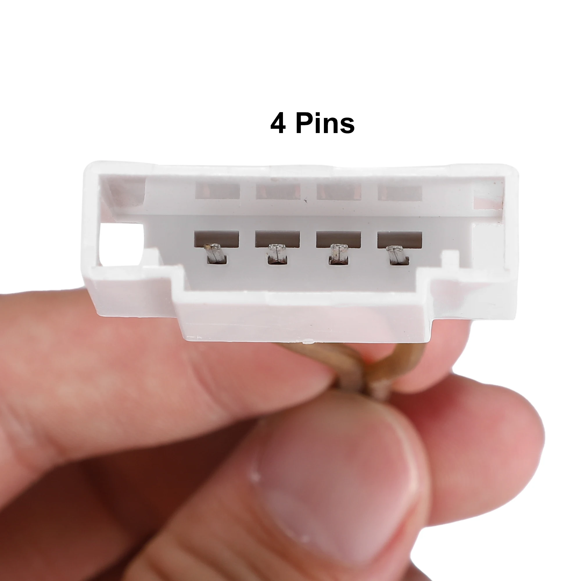 Conjunto completo: dos espaciadores y sus cables, sobre fondo neutro