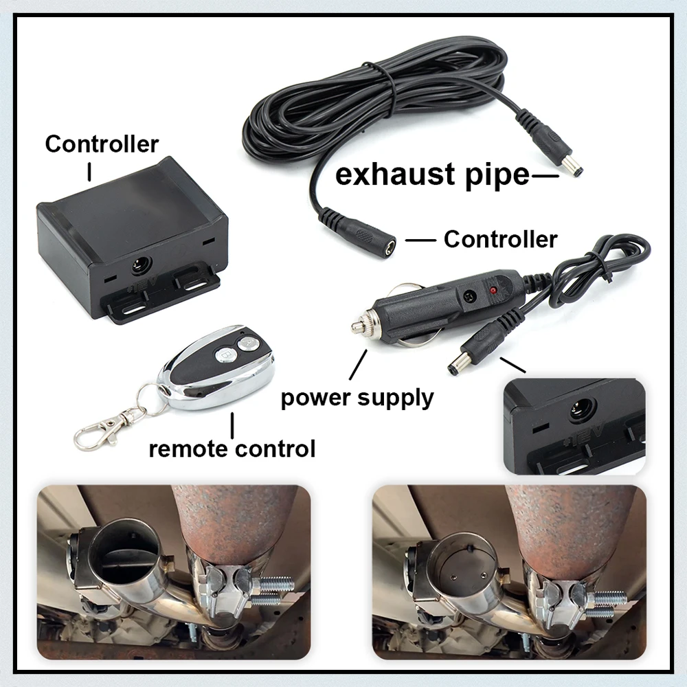 Válvula de escape con controlador detalle