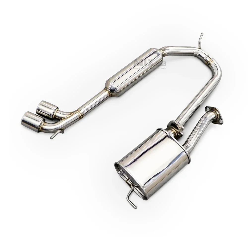 Sistema de escape de acero inoxidable para Suzuki Jimny