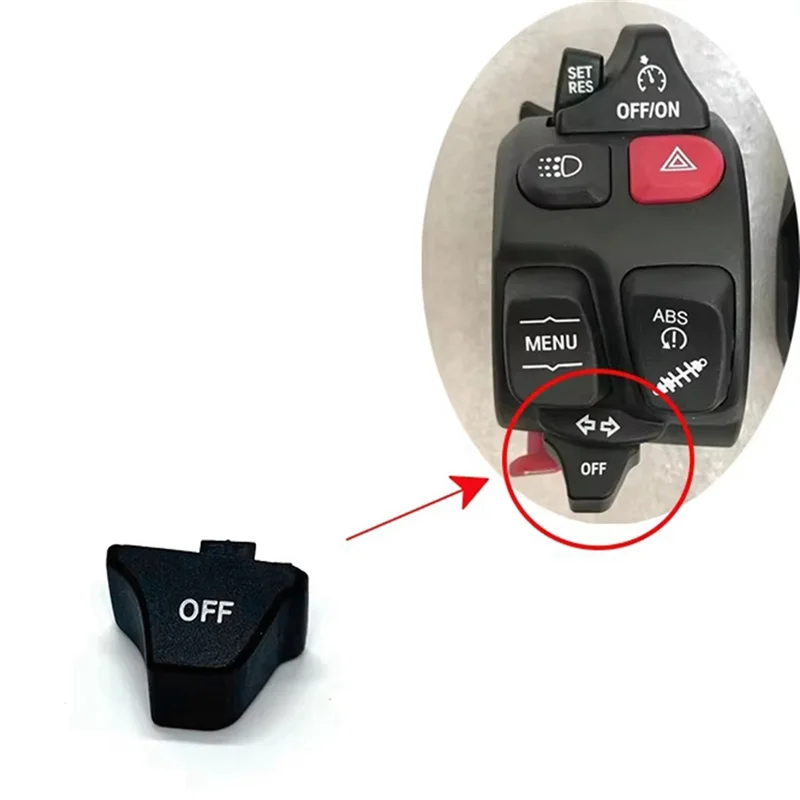 Detalle del interruptor combinado izquierdo