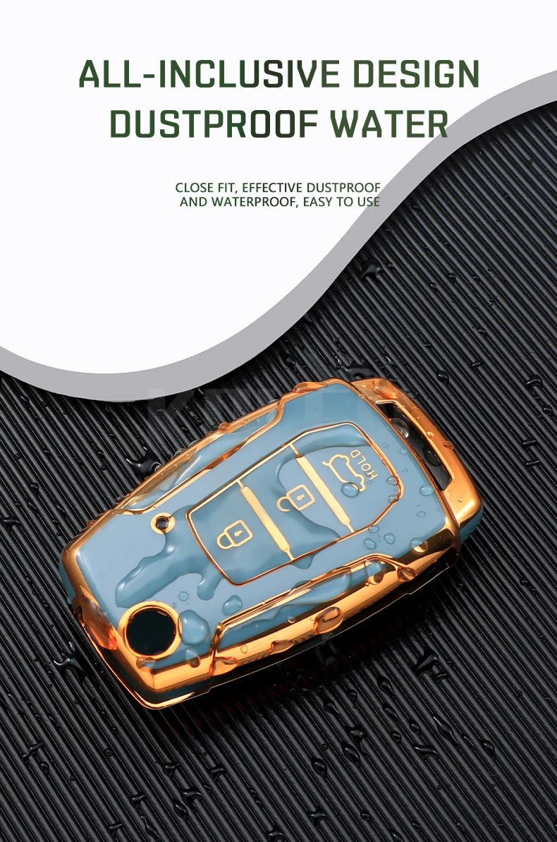 Funda abierta mostrando el interior