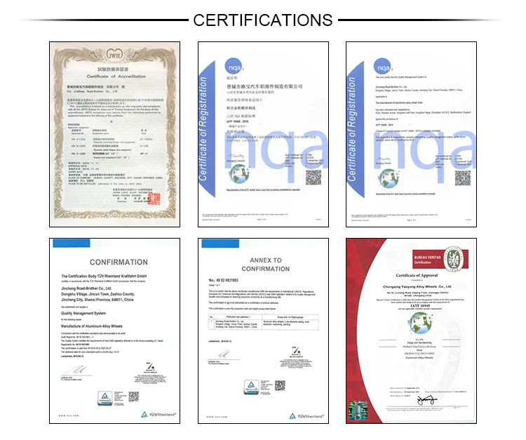 Certificaciones de calidad