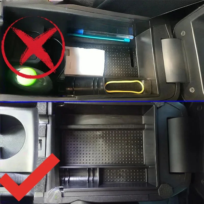 Bandeja organizadora ABS para consola central Hyundai IX35