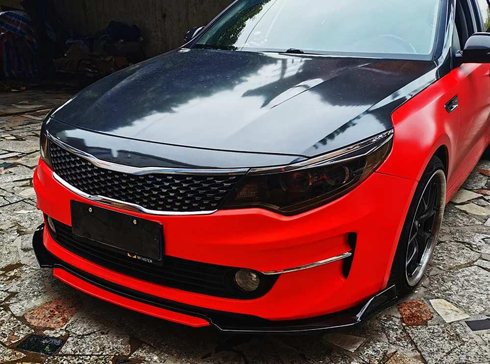 Parachoques deportivo Kia K5 Optima vista frontal