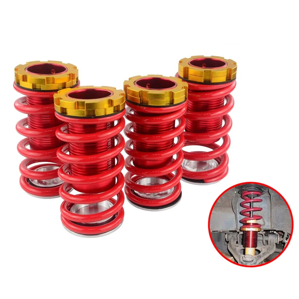 Kit de resortes Coilover ajustables para suspensión de automóvil