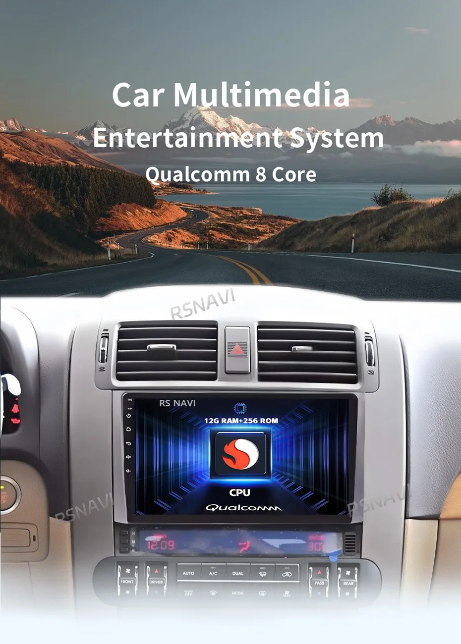 Conexión Qualcomm inalámbrica para CarPlay y Android Auto