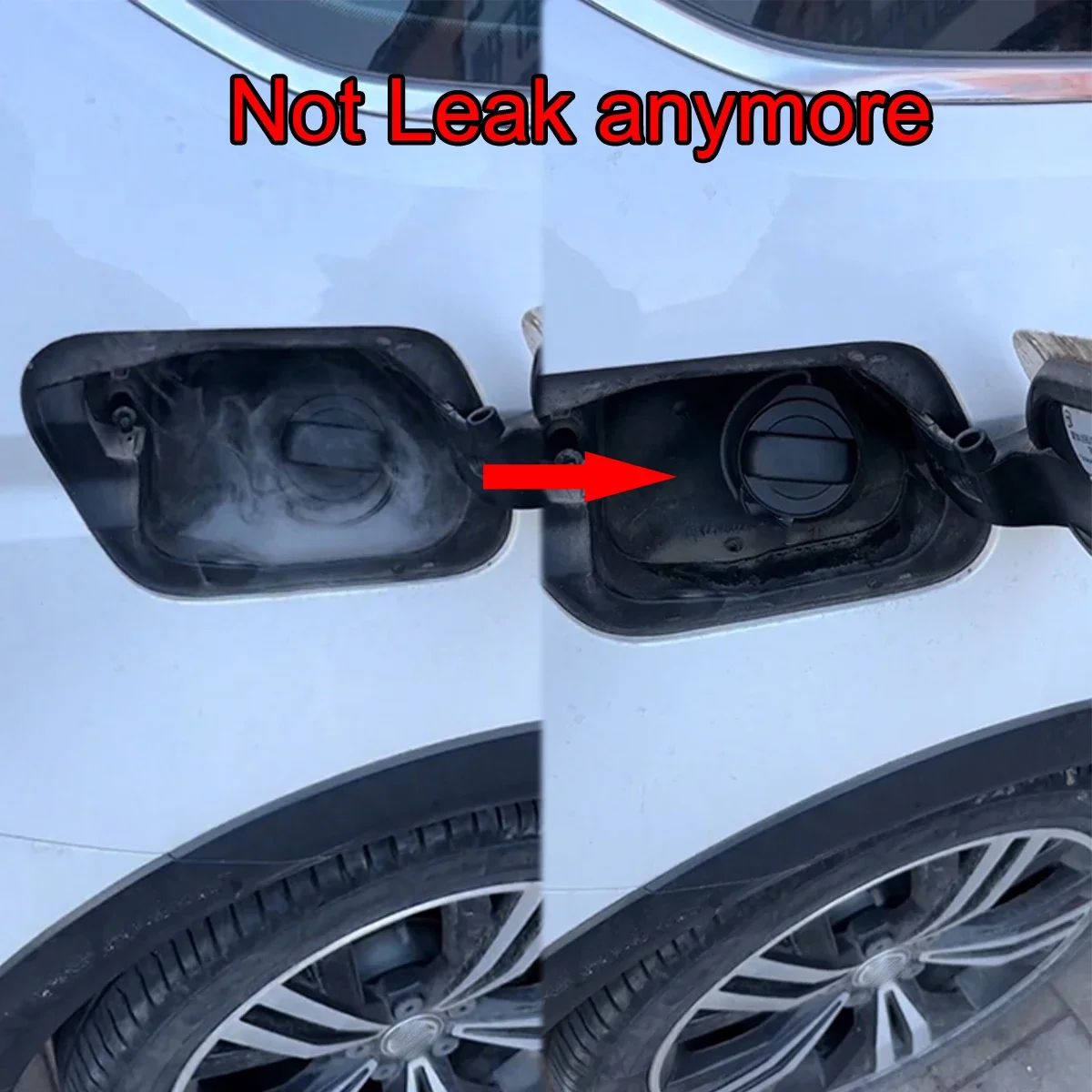 Vista general del conjunto de tapa de gasolina
