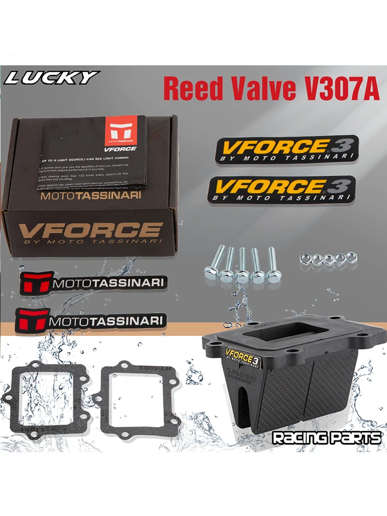 Vista frontal de la válvula V Force V307A