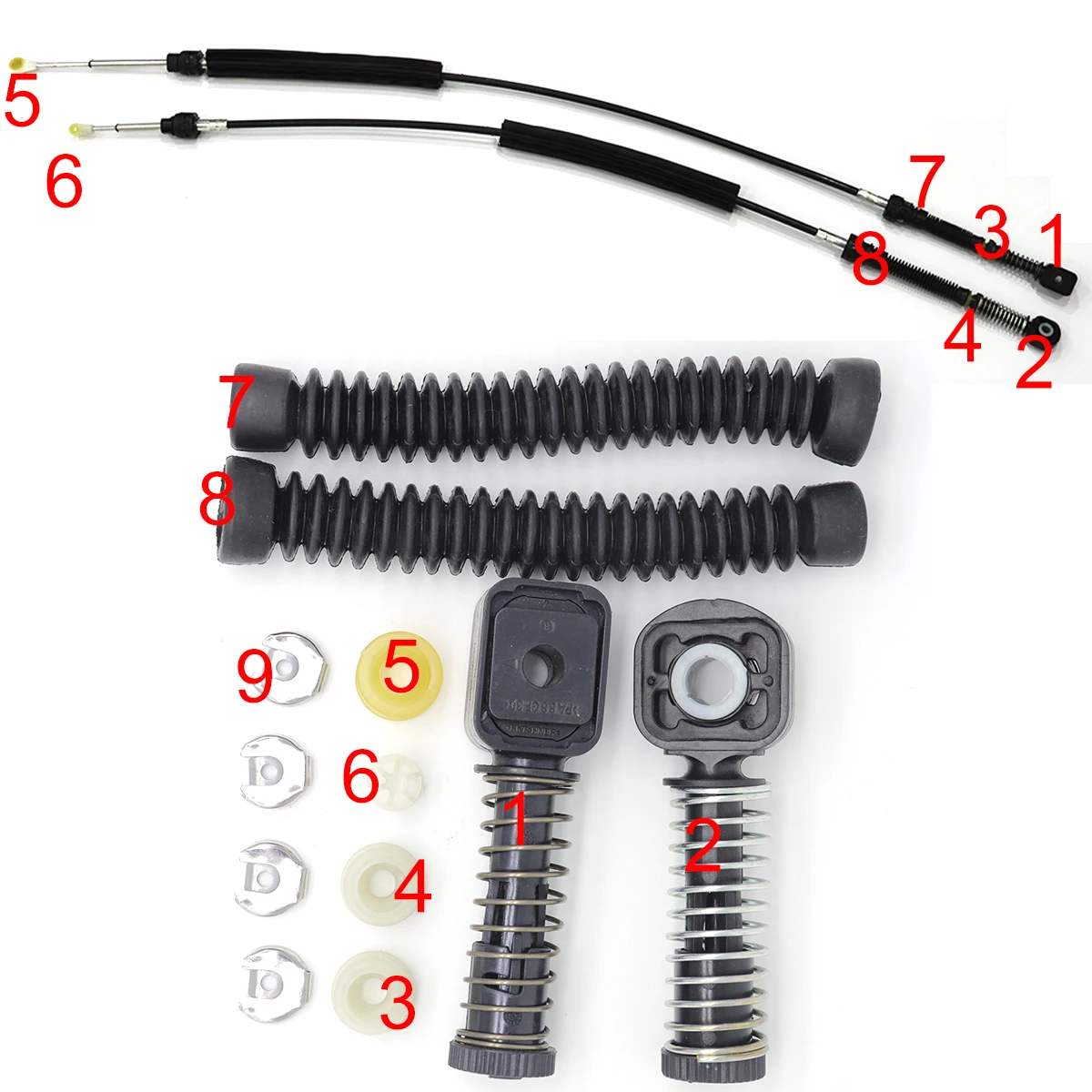Kit Bowden para cable de cambio en caja de cambios manual