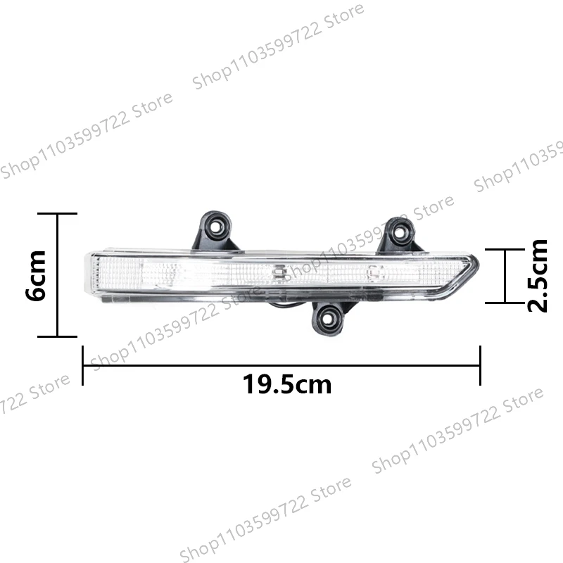 Luz LED de intermitente para espejo retrovisor del DFM DFSK Glory 580