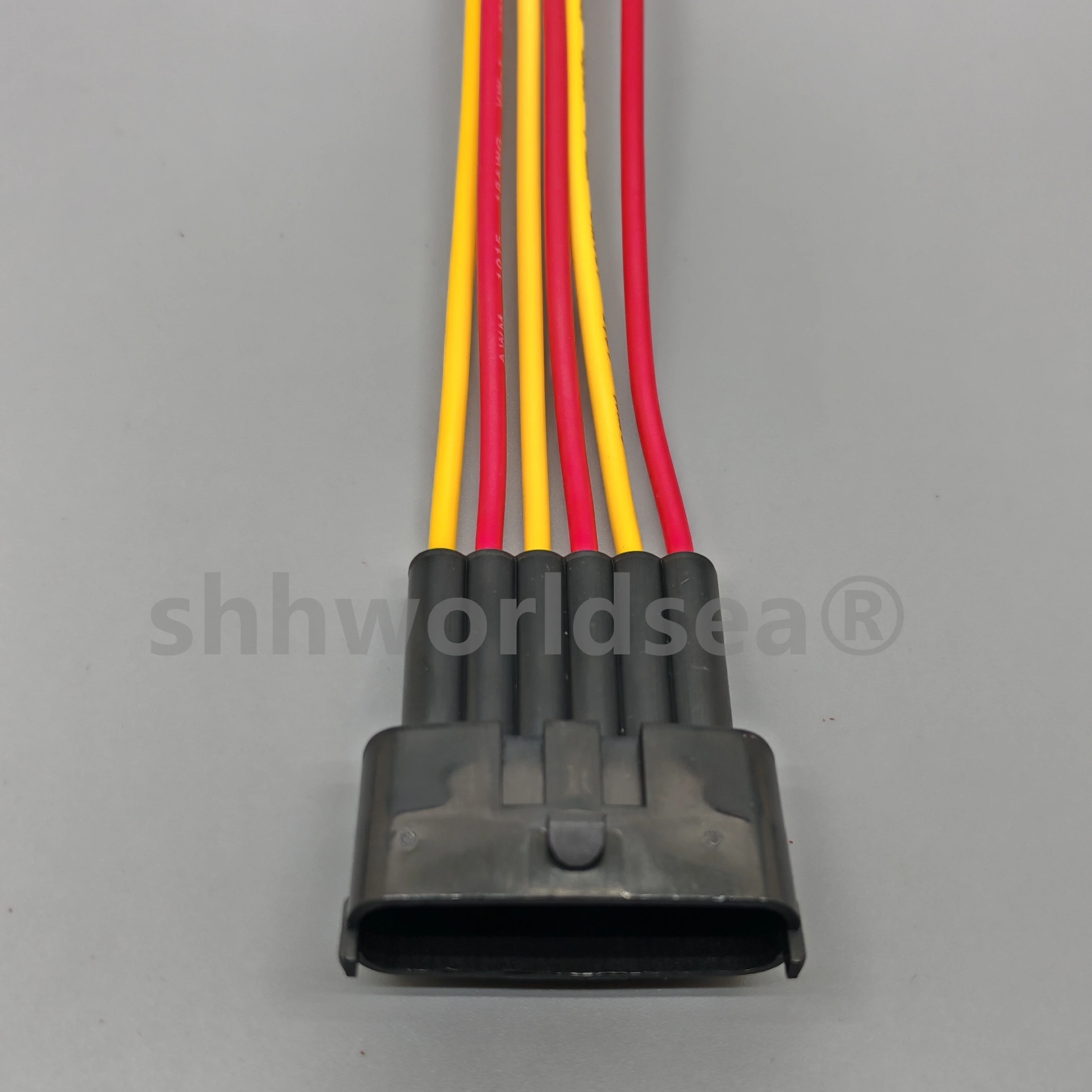 Detalle del conector de 6 pines