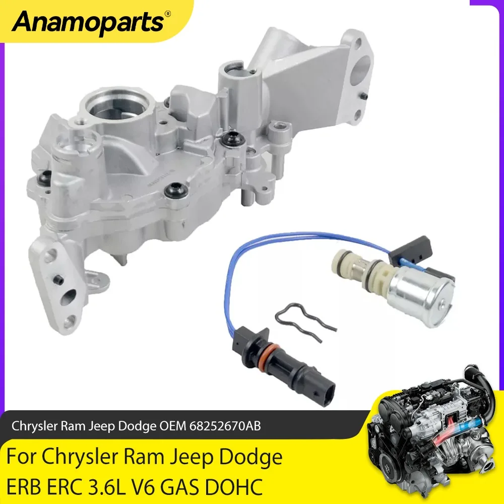 Solenoide bomba aceite ERB ERC para Jeep Grand Cherokee 3.6 V6