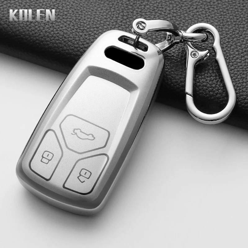 Funda TPU ajustada mostrando detalle de botones