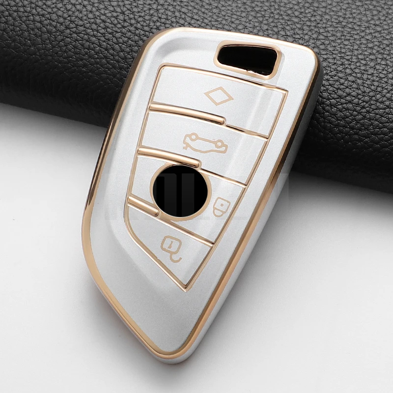 Funda TPU negra para llave BMW