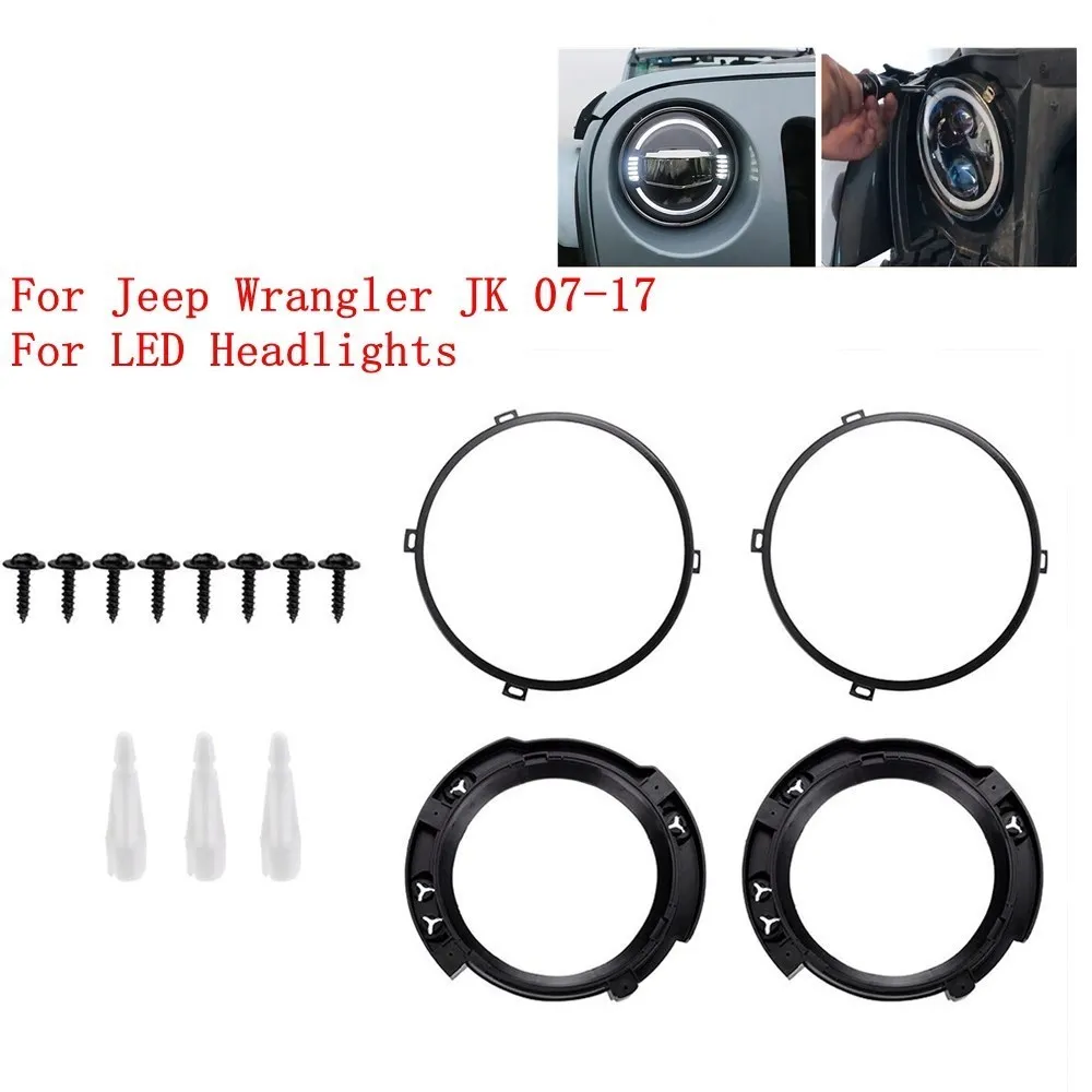 Anillo de soporte instalado en Jeep Wrangler