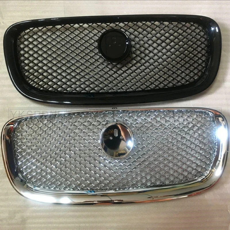 Embellecedor parrilla negro brillante para Jaguar XF