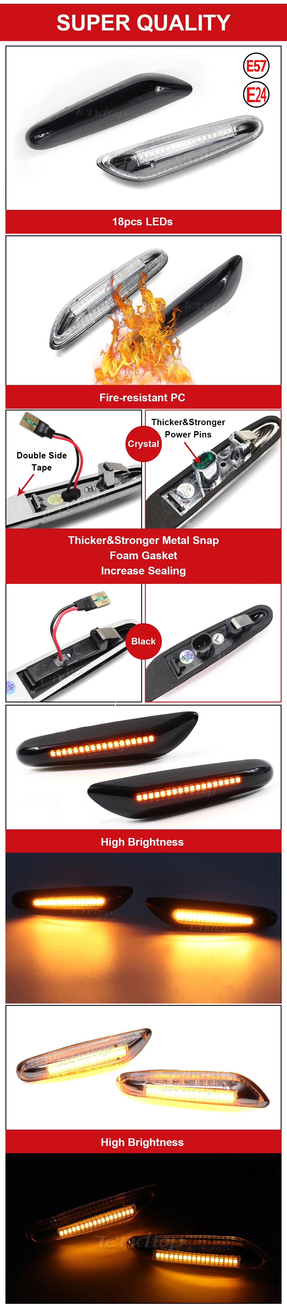 Kit completo LED intermitente BMW
