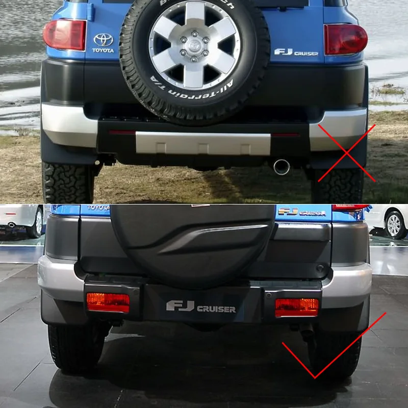 Luz LED ROMADA instalada en Toyota Land Cruiser FJ